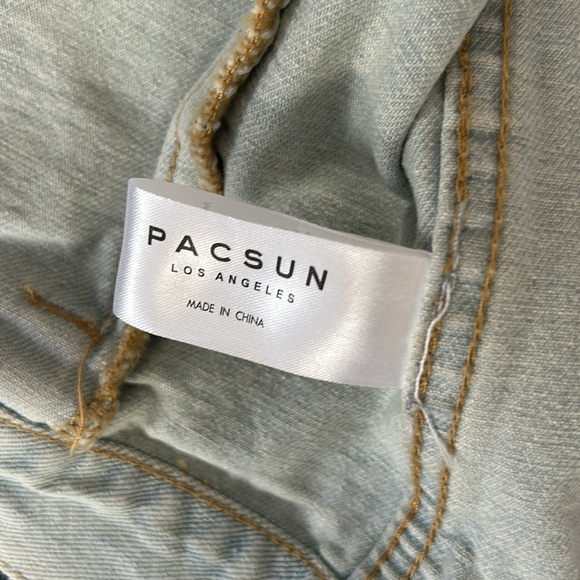 PACSUN light wash denim jacket - Picture 8 of 10